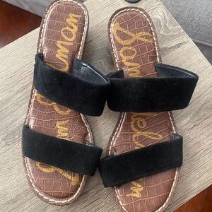 Sam Edelman Black Slide Sandals